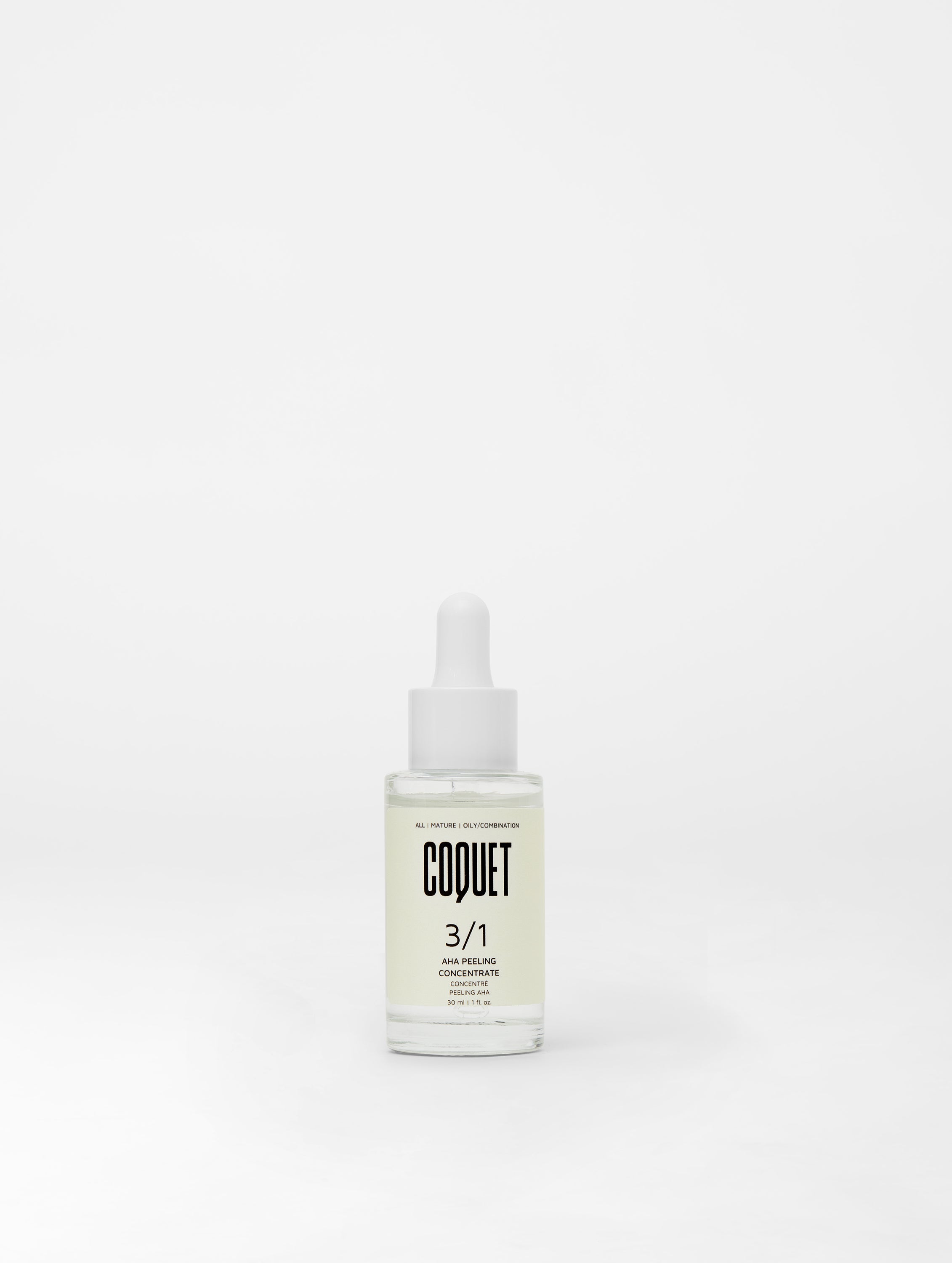 AHA Peeling Concentrate | Exfoliering | Med mjölksyra som hjälper till att ta bort döda hudceller och främjar hudens förnyelse och avslöjar fräsch och strålande hud. Hjälper till att förbättra utseendet på
